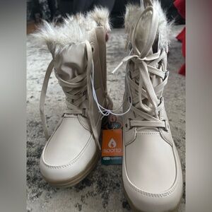 Sporto Women's Beige Winter Boots